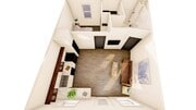 1 Bedroom apartment with private entrance on the first floor