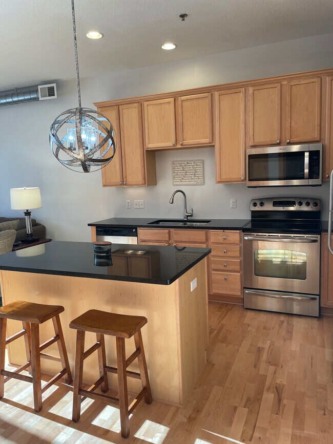 Beautifully updated and spacious kitchen! - 240 Spring St Condo Unit 203