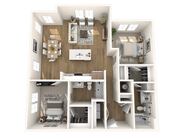 B2A floor plan Arcadia at Veranda Falls