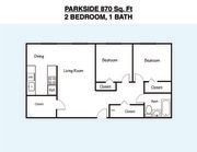 Plano del piso del parque