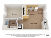 A1 floor plan CC Tan Center