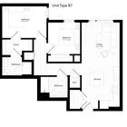 B7 floor plan Addison