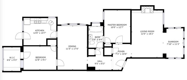 Photo - Lakeview Gem: 2 Bed, 1 Bath W/ In-Unit Laundry, D/W, Cent Air, Fireplace, Deck, Parking! Unit 1417-1