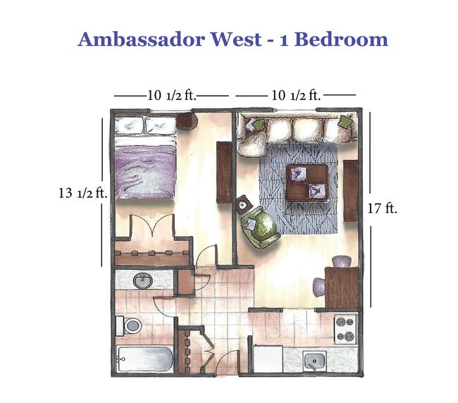One Bedroom/One Bath
