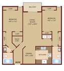 2BR/2BA