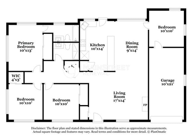 3 Bedroom Pet-Friendly Home in St. Louis, MO with Main Street Renewal
