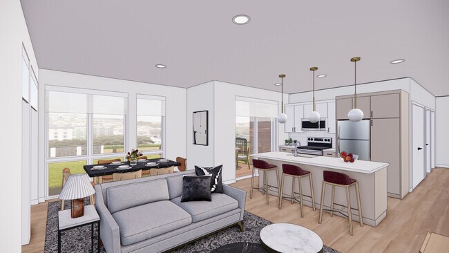 One Bedroom Apartment Interior