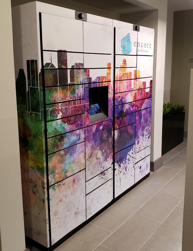 Package Lockers available 24/7