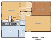 2BR/1.5BA