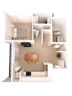 Loft 645 | 1 Bed 1 Bath | 769 Square Feet