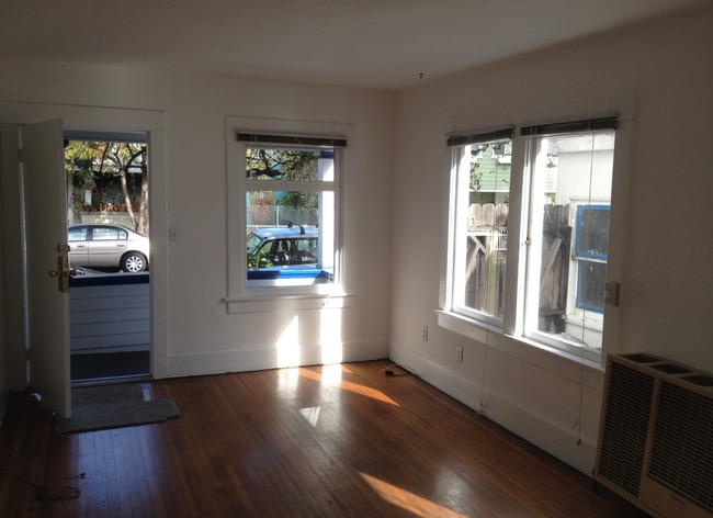 Front door from living room