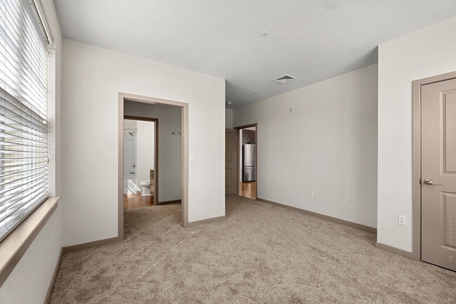 Spacious bedrooms that feel like home