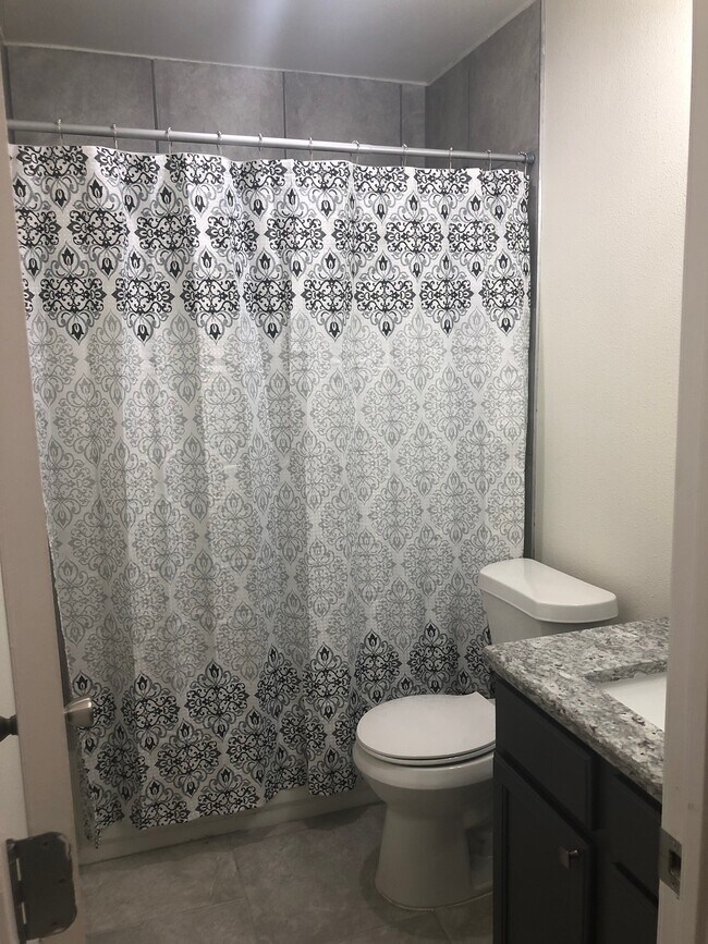 Nice bathroom. New granite, tile, paint. - 9207 Cliff Way St House