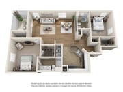 St. Thomas_2Bed_2Bath_1230 Sq Ft