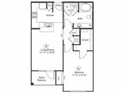1BR/1BA
