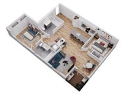 Big Dreams - 2 BR, 2 BA - 1,164 Sqft