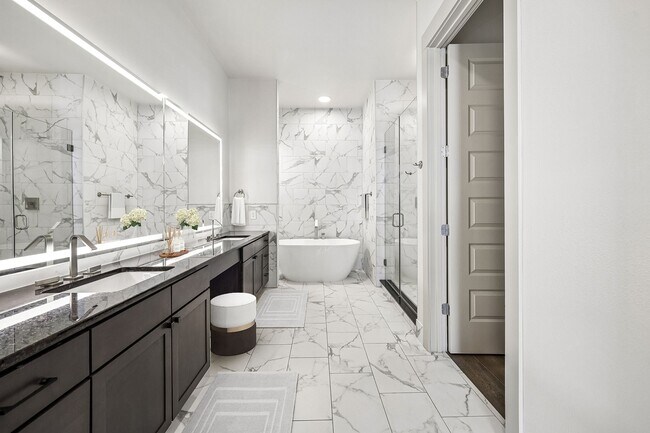 Penthouse Bathroom - Residences at the Grove