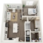 A1 floor plan Futura at Nona Cove