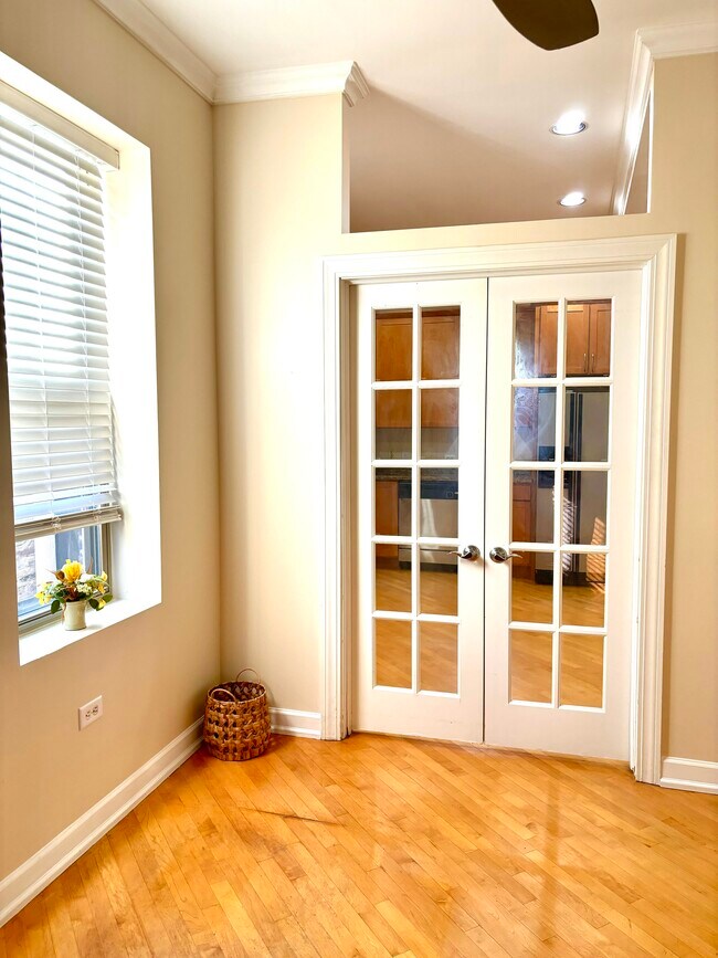 French door office - 1618 S Washtenaw Ave