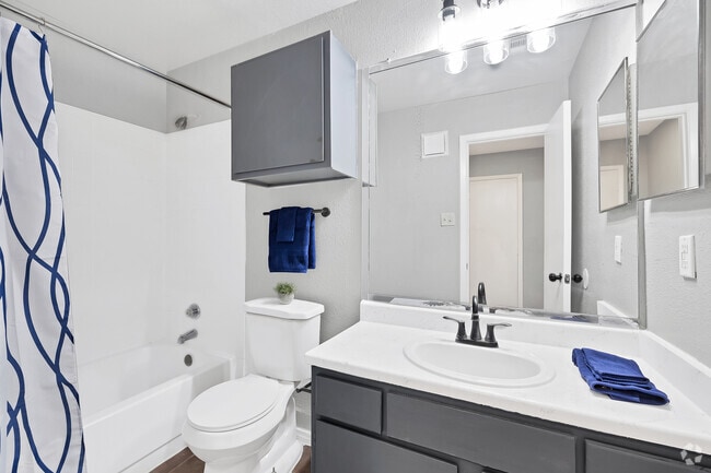 1BR, 1BA - 750SF - Bathroom