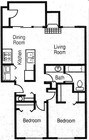 2BR/1BA