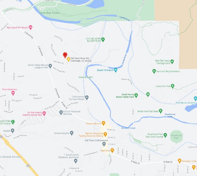 580 Bent River Rd Rental House Rental in Clarkdale, AZ