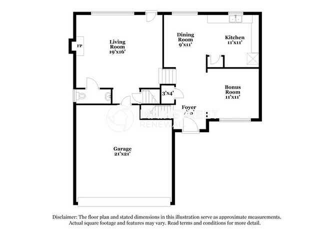Photo - 3 Bedroom Pet-Friendly Home in HAMPTON, GA with Main Street Renewal