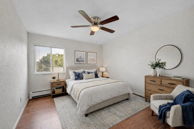 Photo - $840.95 with Half Off the first month's rent, 1 Bed, 1 Bath, Condo in Denver with Cozy Fireplace! Unit #A24
