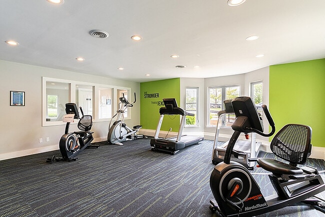 Spacious fitness center - Central Park Apartments