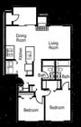 2BR/2BA