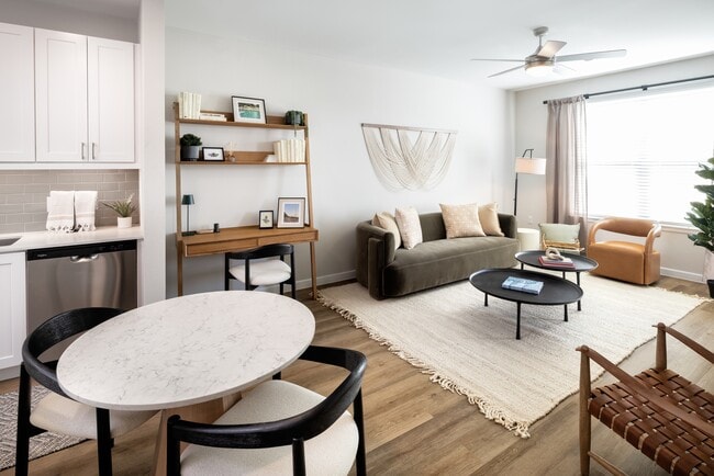 Finish package I kitchen and living room with hard surface flooring