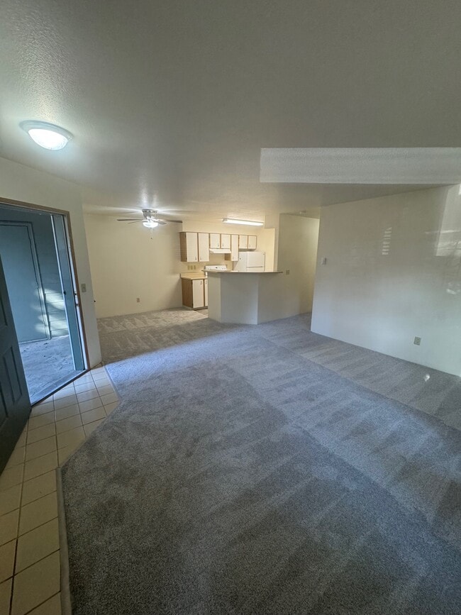 Spacious living area - Forest Green Apartments