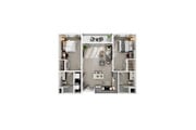 2 Bed 2 Bath A