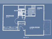1BR/1BA