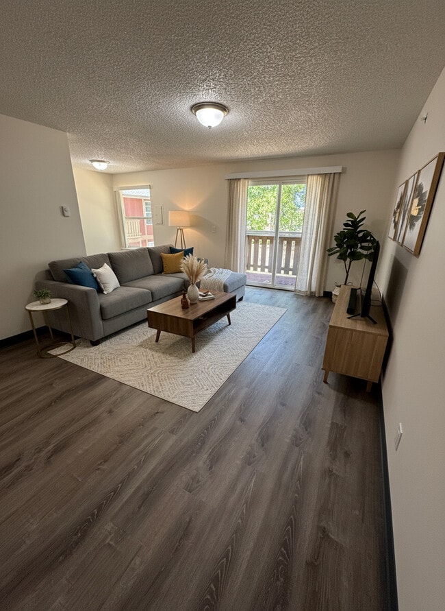 2 Bedroom - Living Room - Oak View Village