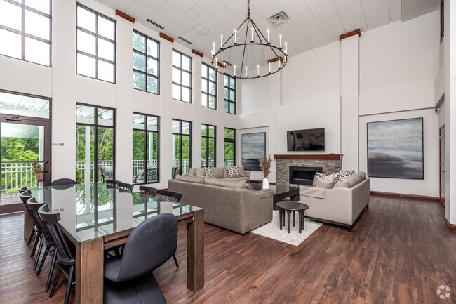 Sala de la chimenea - Riverview Place