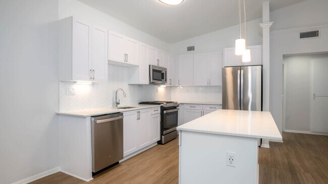 Kitchen with Stainless Steel Appliances