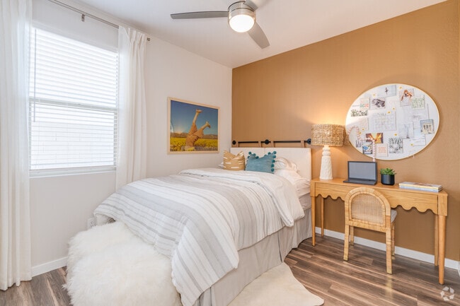 3A 3BR, 2BA - 1,282SF - Second Bedroom