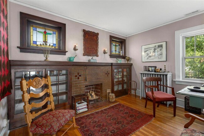 Office with fireplace - 7228 Zephyr Pl Unit A