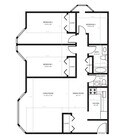 Pisos de 3 habitaciones y 1,5 baños - 1035 pies cuadrados