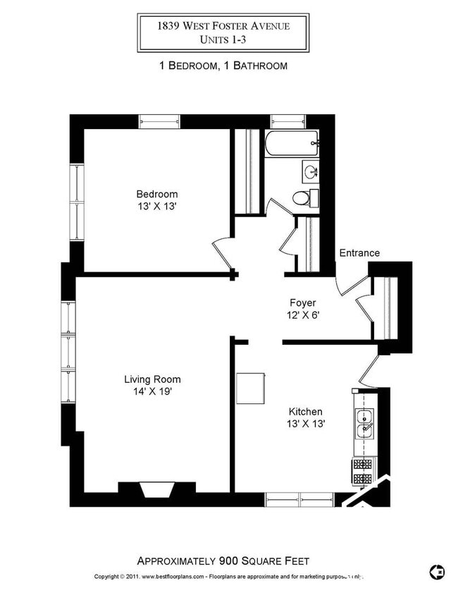 Photo - 1839 W Foster Ave Unit 1