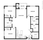 Plano de planta C1 Mason Oliver