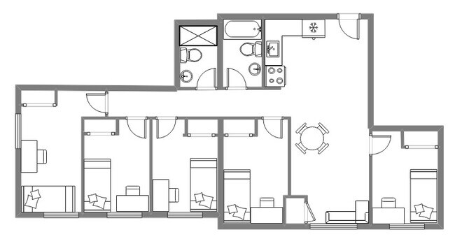 Photo - All Inclusive Student Rentals Near Laurier Unité Viewings