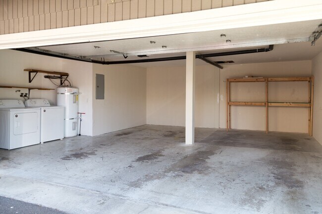 Two car garage and laundry - 9303 SW Hill St