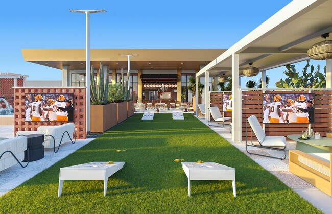 Rooftop Courtyard - VERVE Tempe
