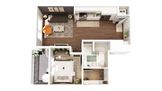 A5 floor plan The Boulevard a Broadstone Community