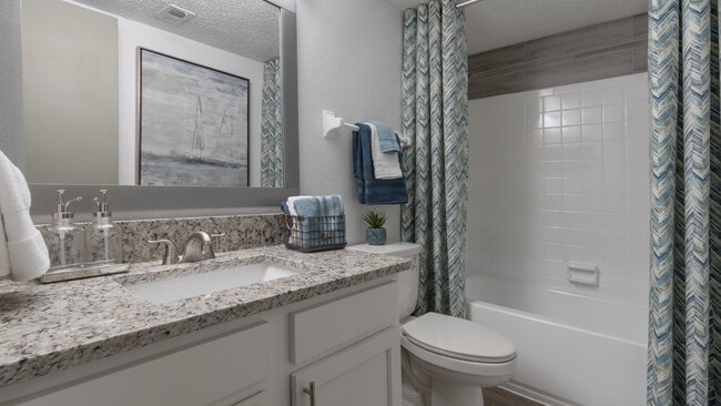 2BR, 2BA - 1,174SF-Bathroom - Cove at Peninsula
