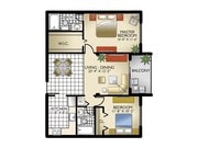 2BR/2BA