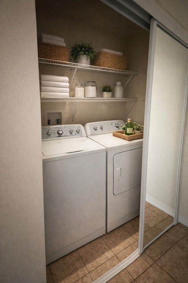 Armario de lavandería - Winding Lane Apartments