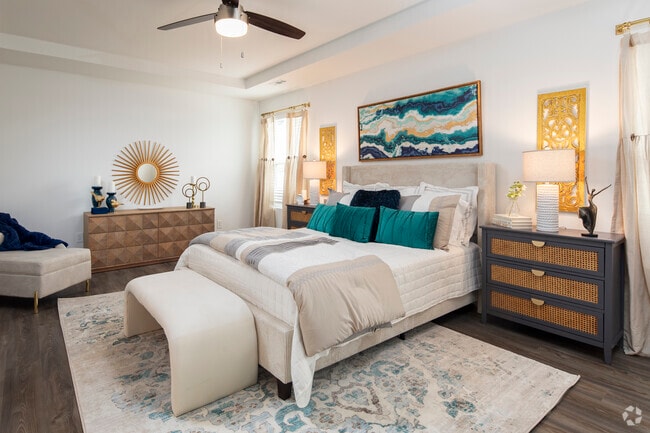 4BR, 2.5BA - 2,066SF Master Bedroom